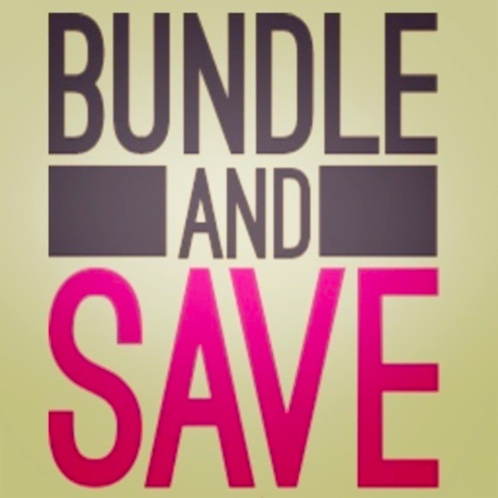 Bundling items is always a good idea! + It saves in shipping. 👍
